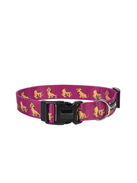 

oHeads Up For Tails Purple & Yellow Disney Simba Print Dog Leash