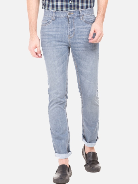 

Cherokee Men Blue Straight Fit Mid-Rise Clean Look Jeans