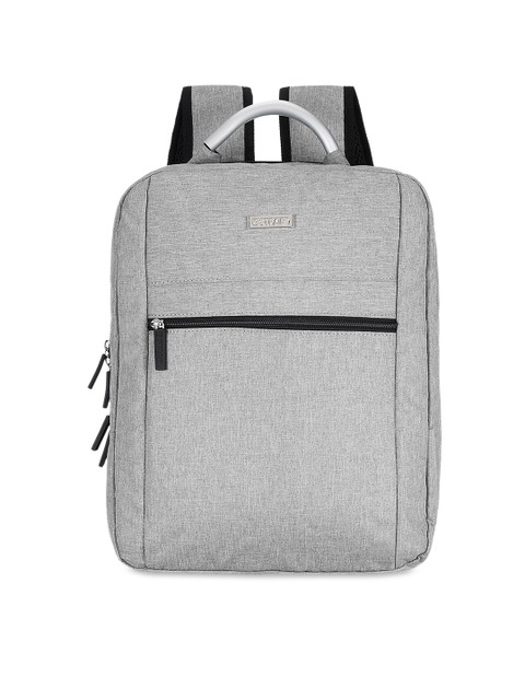 

2 STRAP Unisex Grey Solid Backpack