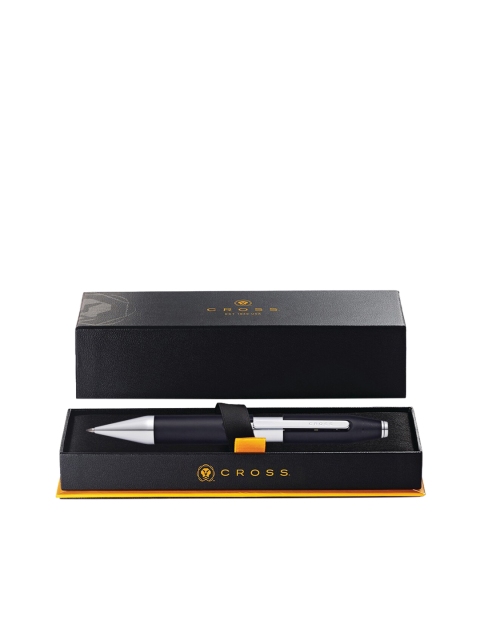 

Cross Charcoal Black & Silver-Toned X Series Ball Point Pen With Box