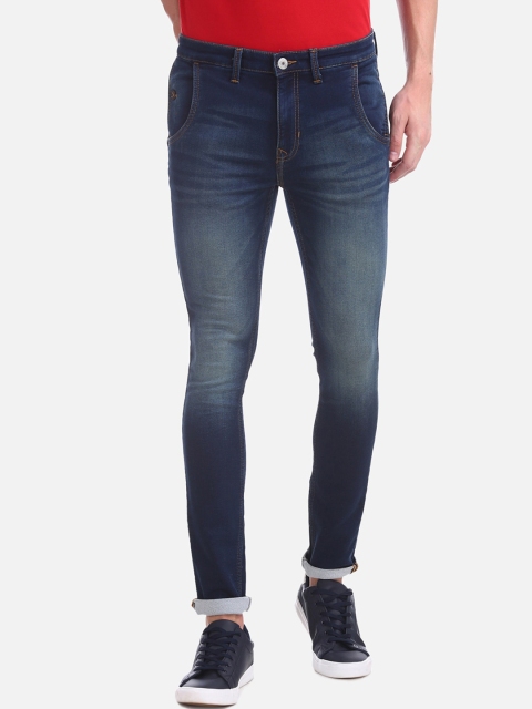 

Cherokee Men Blue Skinny Fit Low-Rise Clean Look Jeans