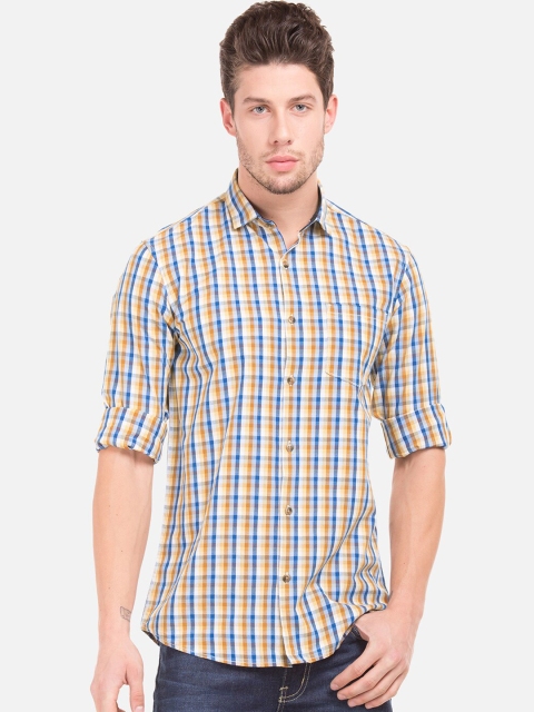

Ruggers Men Multicoloured Regular Fit Checked Casual Shirt, Multi