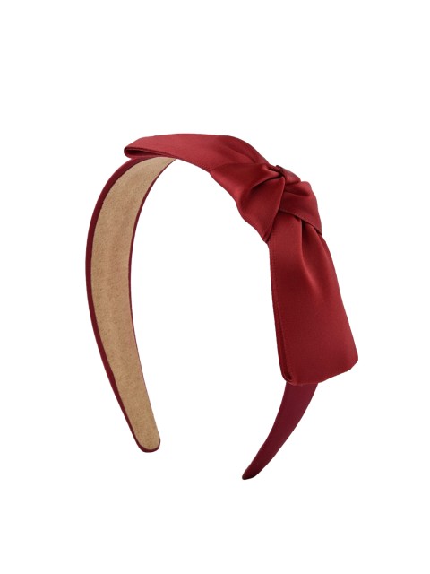 

ToniQ Red Knotted Bow Hairband