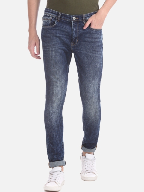 

Cherokee Men Blue Skinny Fit Low-Rise Clean Look Jeans