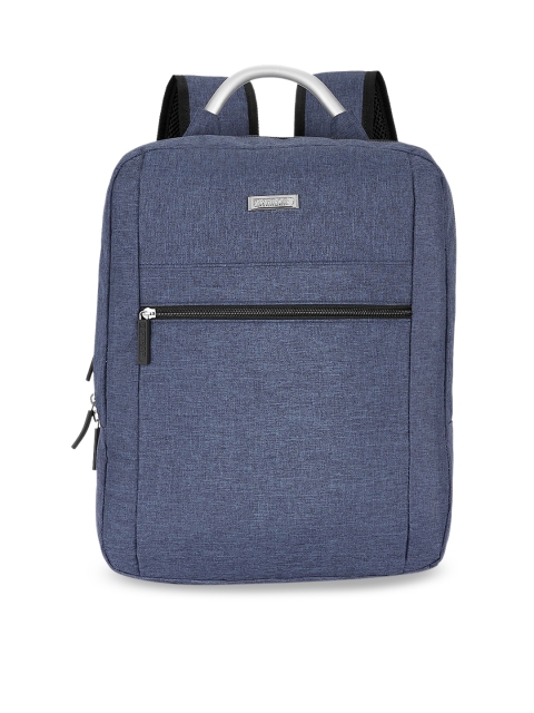 

2 STRAP Navy Blue Solid Backpack