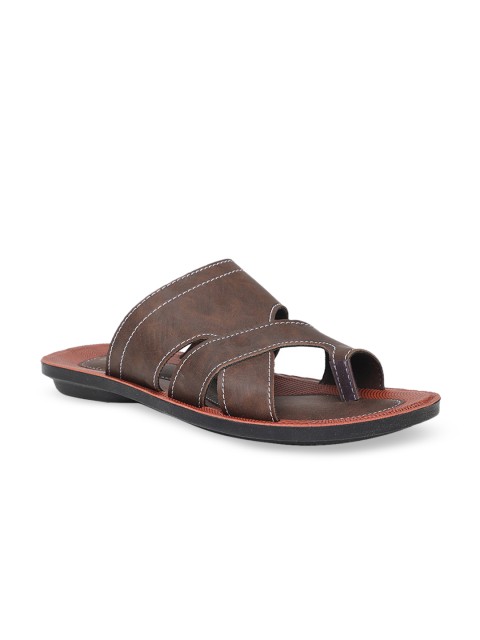 

Bata Men Brown Comfort Sandals