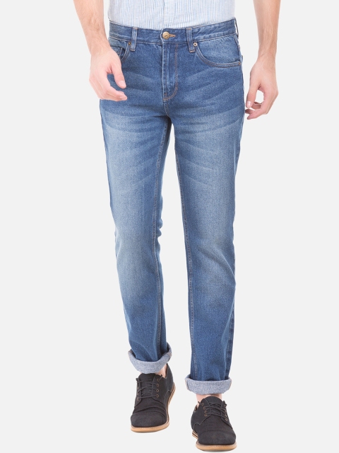 

Cherokee Men Blue Straight Fit Mid-Rise Clean Look Jeans