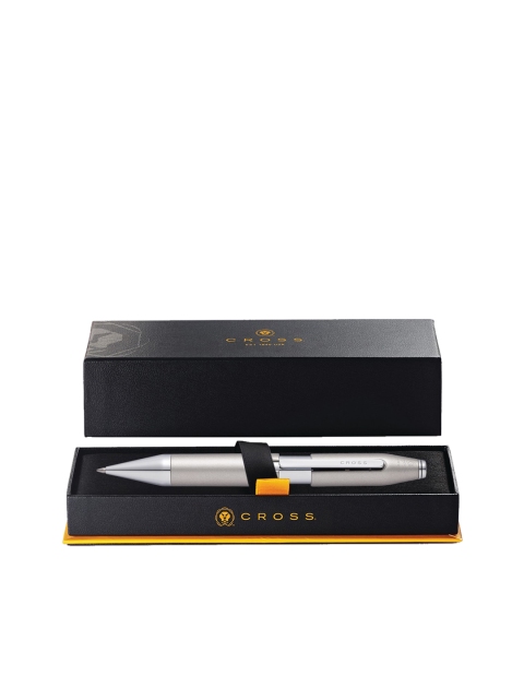 

Cross Silver-Toned & Grey X Series Ball Point Pen with Gift Box