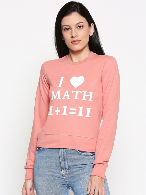 

Manola Women Peach-Coloured Printed Top