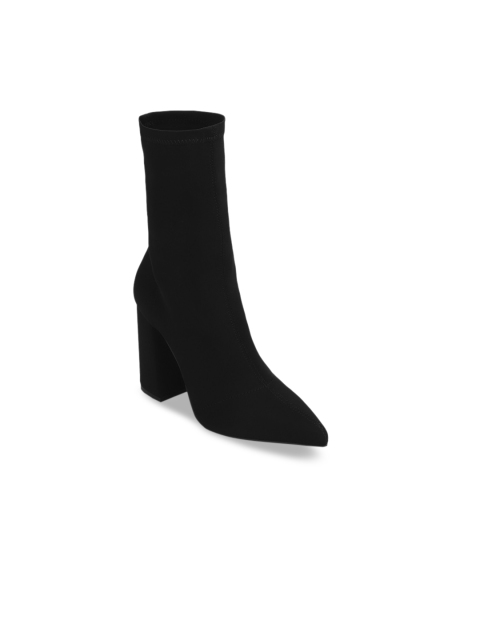 

Truffle Collection Women Black Solid Heeled Boots