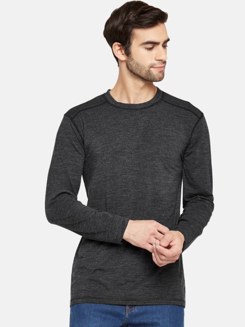 

Kosha Men Charcoal Grey Solid Merino-Bamboo Thermal Top KORNFSM_CH_CO_XL
