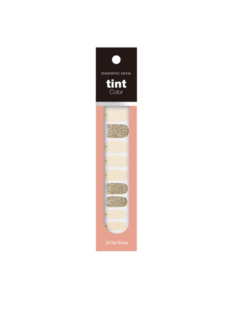 

Dashing Diva Women #17 Vanilla Toping Tint Gel Strip, Gold