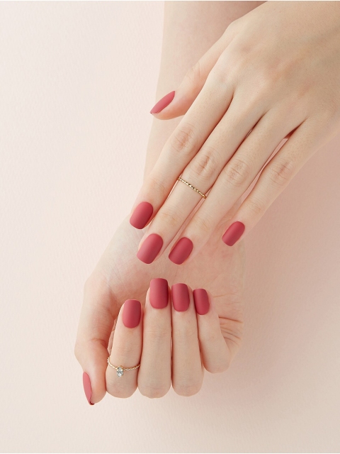 Dashing Diva Women Magicpress Antique Rose Gel Nails, Pink