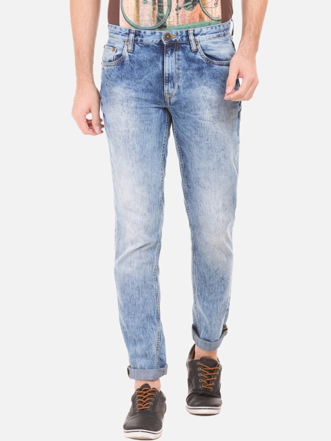 

Cherokee Men Blue Slim Fit Low-Rise Clean Look Jeans