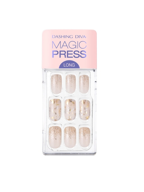 

Dashing Diva Women Pink Magicpress Luxe On Gel Artificial Nails