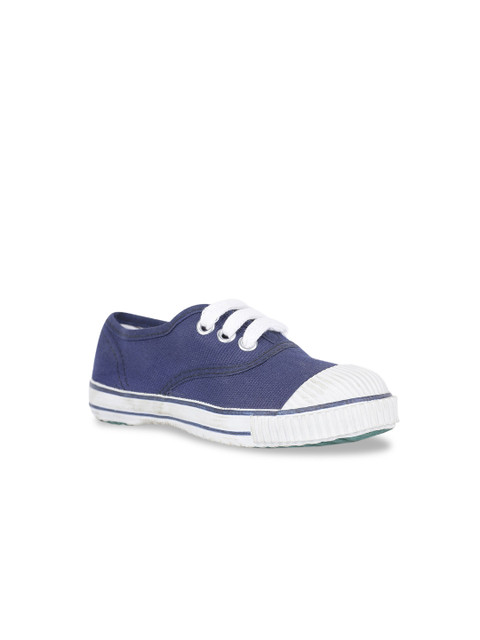 

Bata Boys Blue Solid Sneakers