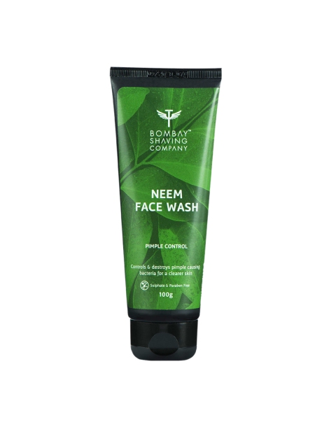 

Bombay Shaving Company Unisex Neem & Tea Tree Oil Face Wash Pimple - 100 g, Green
