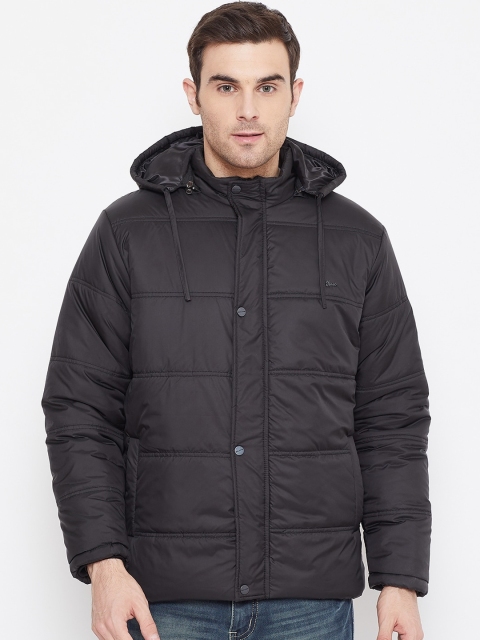 

Okane Men Black Solid Puffer Jacket