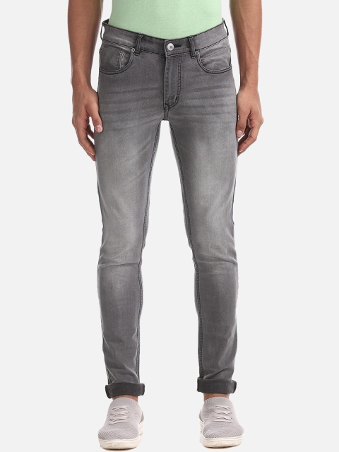 

Cherokee Men Grey Slim Fit Mid-Rise Clean Look Jeans
