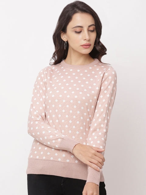 

Globus Women Pink Printed Sweatshirt