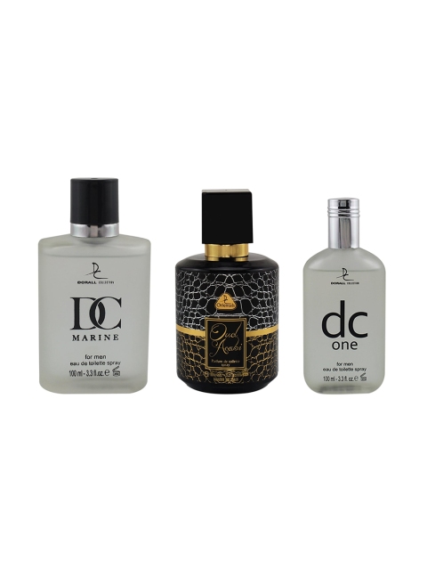 

Dorall Collection Men DC One + DC Marine Eau de Toilette + Oriental Arabi Parfum - 300 ml, Transparent