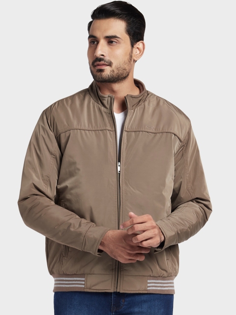

ColorPlus Men Khaki Solid Bomber