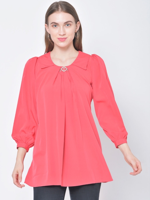 

Hapuka Women Pink Solid Top
