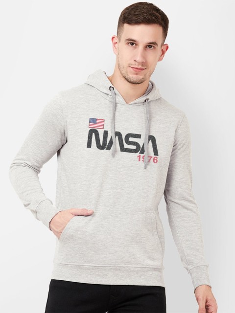 

Free Authority Men Grey Nasa Printed Sweatshirt