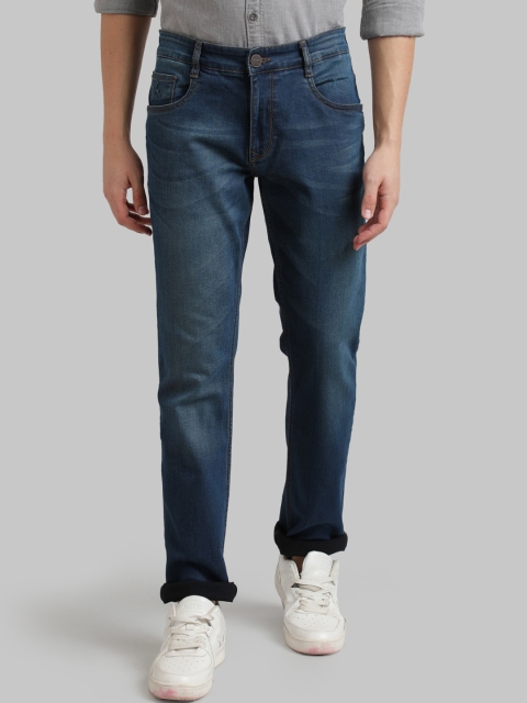 

Parx Men Blue Regular Fit Mid-Rise Clean Look Jeans