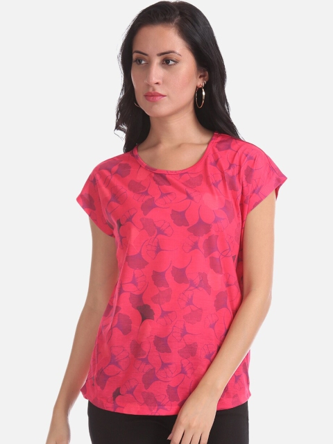 

Sugr Women Pink Printed Top