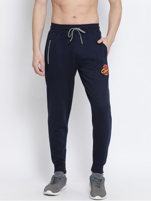 

Genx Men Navy Blue Solid Joggers