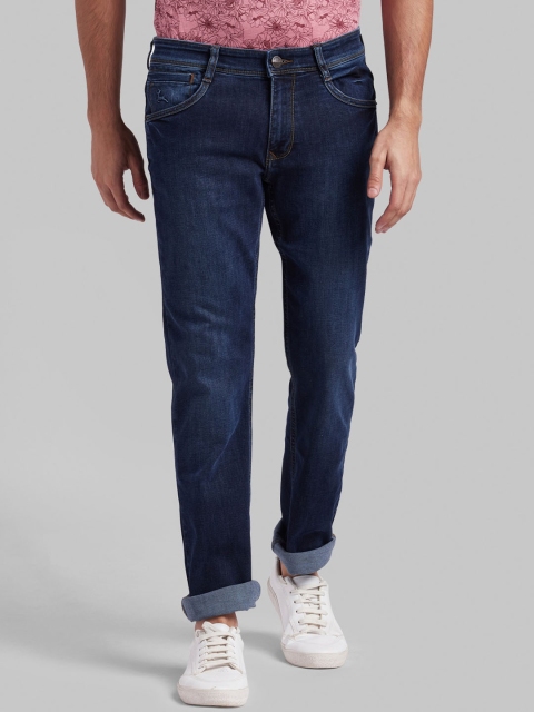 

Parx Men Blue Regular Fit Mid-Rise Clean Look Jeans
