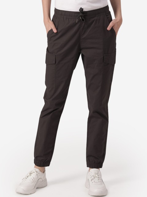 

Mode by Red Tape Women Grey Slim Fit Solid Joggers