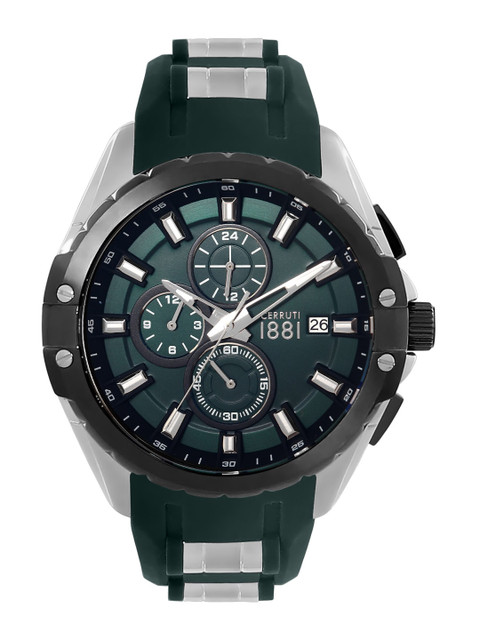 

Cerruti 1881 Men Green Analogue Watch CRA23603