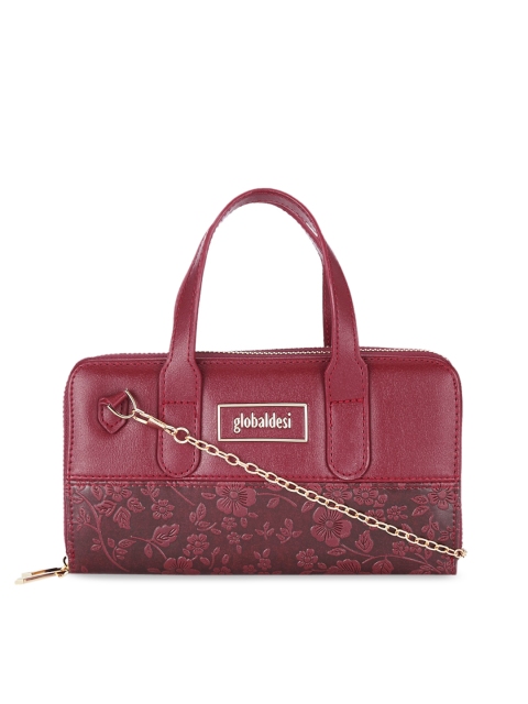 

Global Desi Wallet, Burgundy