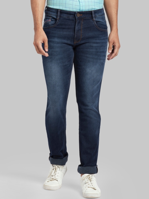 

Parx Men Blue Regular Fit Mid-Rise Clean Look Jeans