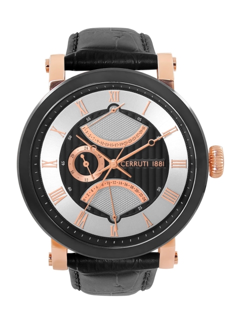 

Cerruti 1881 Men Black Analogue Watch CRA24603