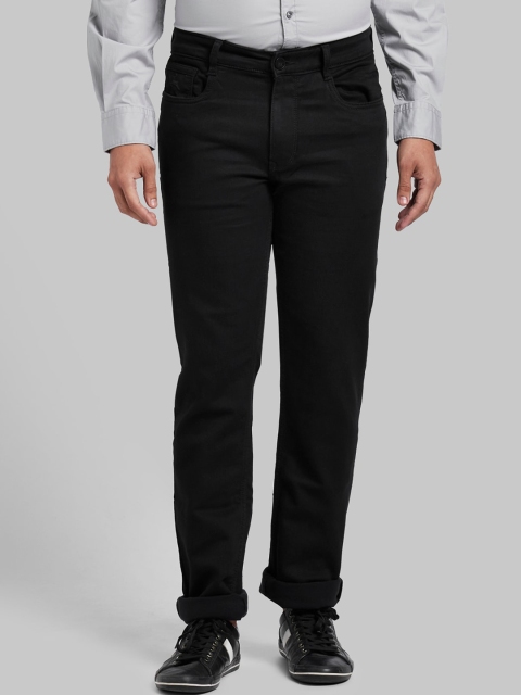 

Parx Men Black Regular Fit Mid-Rise Clean Look Jeans