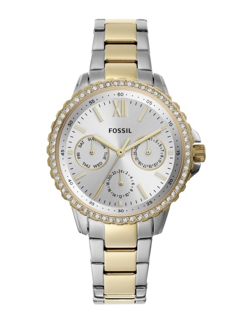 

Fossil Women Gold-Toned & Silver-Toned Analogue Watch ES4784