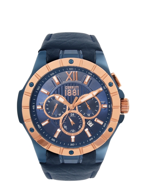 Cerruti 1881 Men Blue Analogue Watch CRA23703