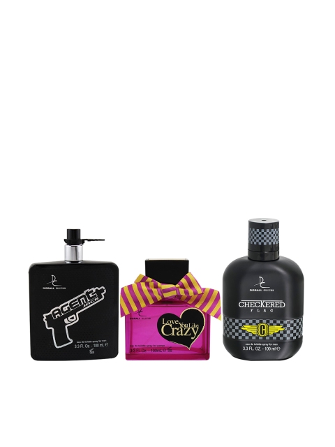 

Dorall Collection Unisex Eau de Toilette Combo Set 300 ml, Transparent