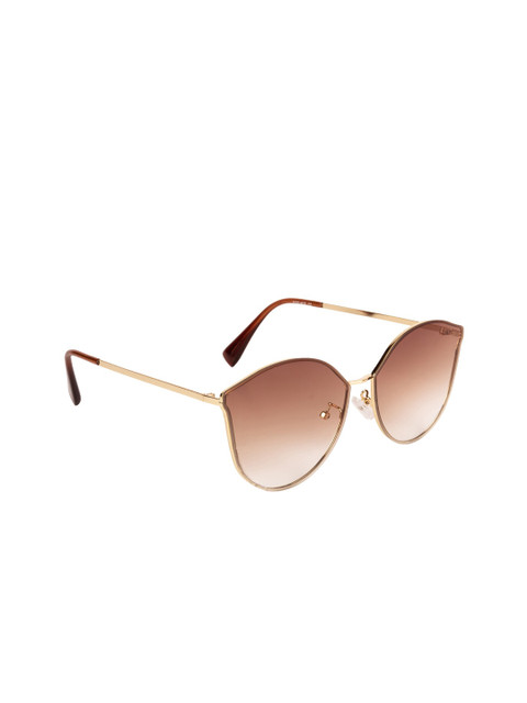 

Voyage Unisex UV Protected Lens Cateye Sunglasses B80435MG3486, Brown