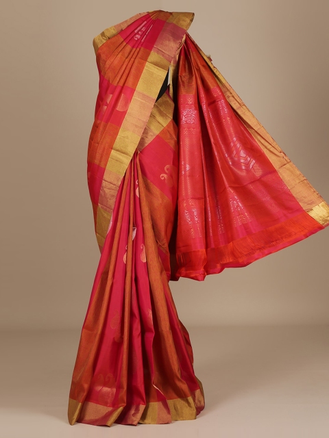 

Pothys Multicoloured Printed Pure Silk Saree, Multi