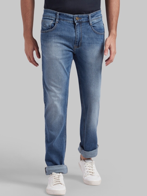 

Parx Men Blue Regular Fit Mid-Rise Clean Look Jeans