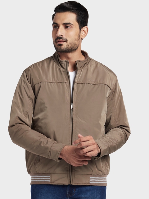 

ColorPlus Men Khaki Solid Bomber