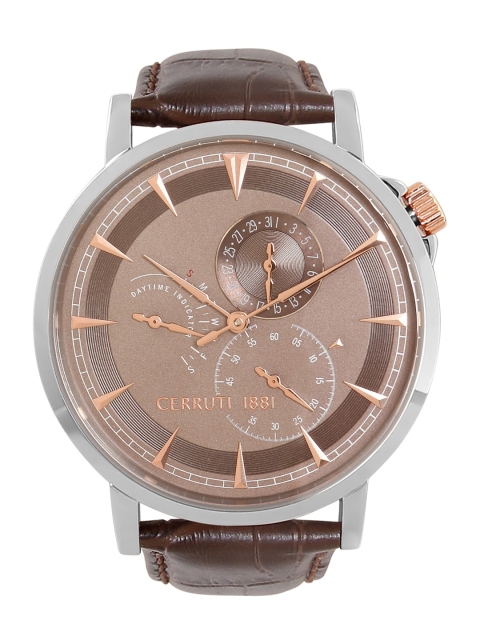 

Cerruti 1881 Men Brown Analogue Caiano Watch CRA24904