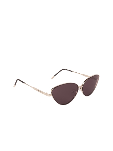 

Voyage Women Cateye UV Protected Sunglasses B80399MG3450, Black