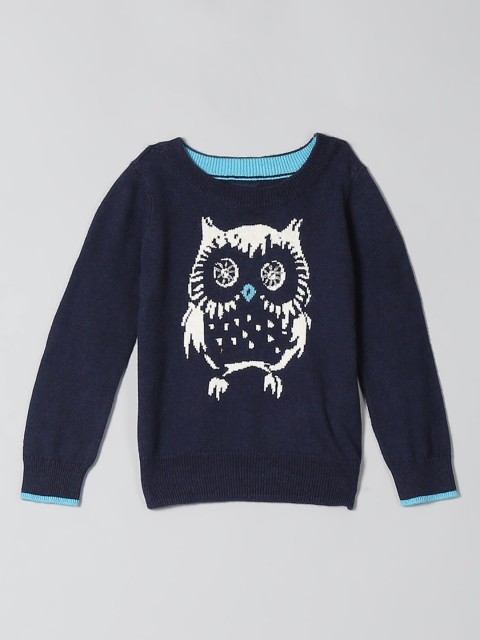 

GAP Boys Blue Graphic Pullover Sweater