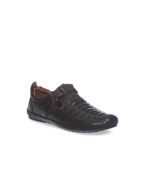 

Khadims Boys Brown Shoe-Style Sandals