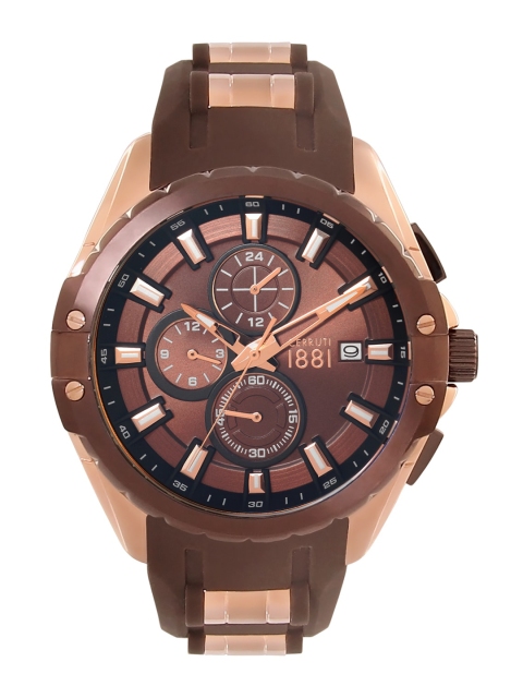 

Cerruti 1881 Men Brown Voceto Analogue Watch CRA23604